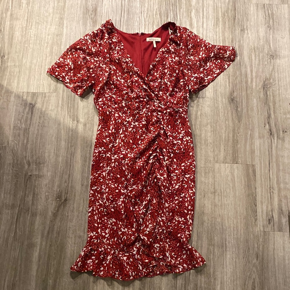 Patterned cocktail dress